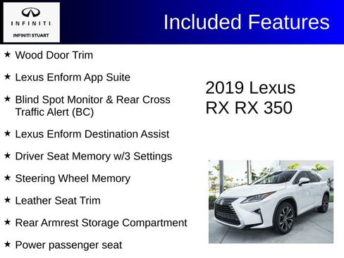 Used 2019 Lexus RX 350 FWD image 3