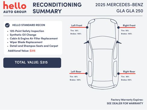 Used 2025 Mercedes-Benz GLA 250 image 3
