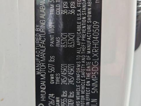 Used 2024 Hyundai Santa Fe Calligraphy image 32