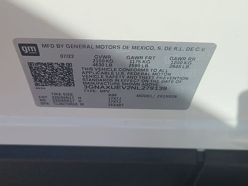 Used 2022 Chevrolet Equinox LT AWD/4WD image 32