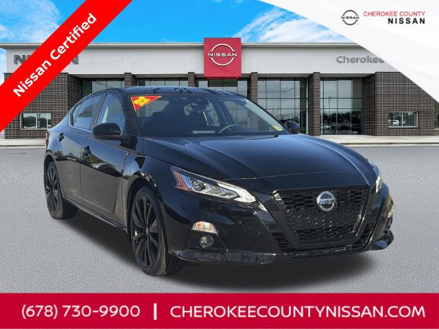 Certified 2022 Nissan Altima 2.5 SR w/ Midnight Edition Package AWD/4WD image 1