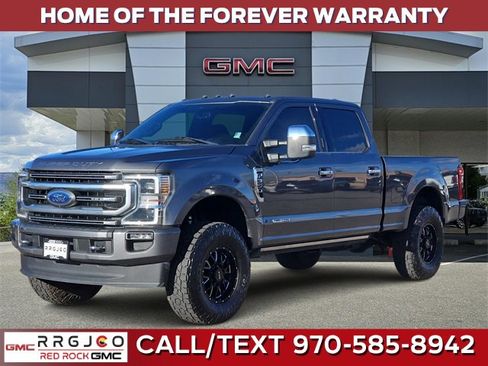 Used 2022 Ford F350 Platinum w/ FX4 Off-Road Package image 1
