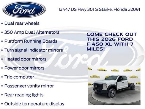 New 2026 Ford F450 XL AWD/4WD image 30