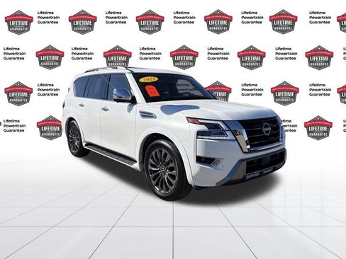 Certified 2023 Nissan Armada Platinum w/ Captain's Chairs Package image 10