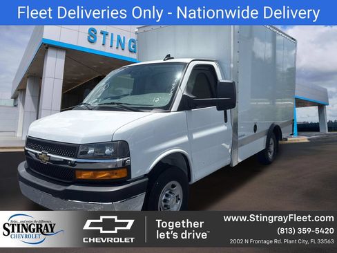 New 2025 Chevrolet Express 3500 w/ Power Convenience Package RWD image 1