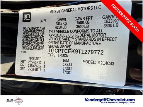 New 2026 Chevrolet Colorado LT w/ LT Convenience Package AWD/4WD image 25