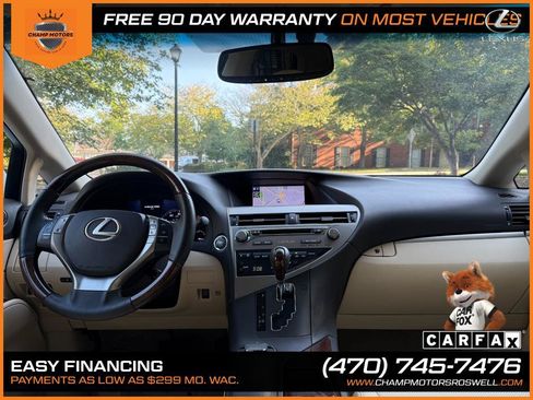 Used 2013 Lexus RX 350 FWD w/ Navigation Pkg image 2