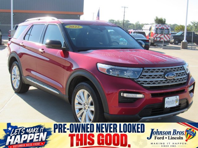 Certified 2022 Ford Explorer Limited w/ Equipment Group 301A AWD/4WD image 1