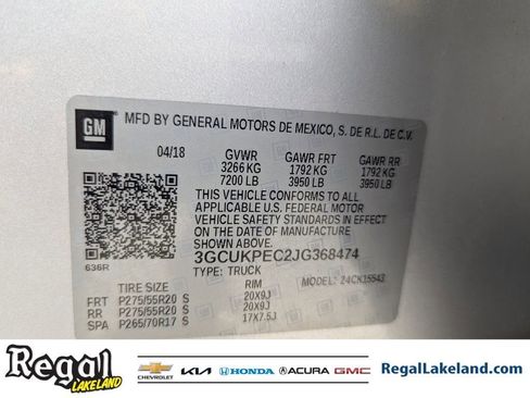 Used 2018 Chevrolet Silverado 1500 Custom w/ Custom Value Package image 25