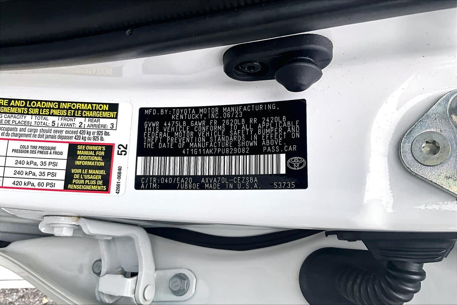 Used 2023 Toyota Camry SE FWD image 36