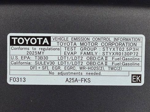 Used 2025 Toyota RAV4 LE FWD image 25