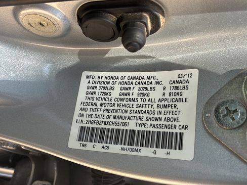Used 2012 Honda Civic EX image 36