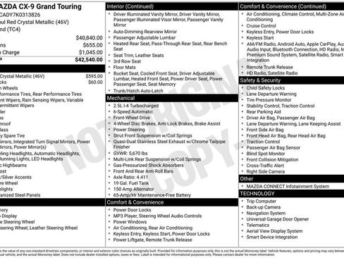 Used 2019 MAZDA CX-9 Grand Touring image 7