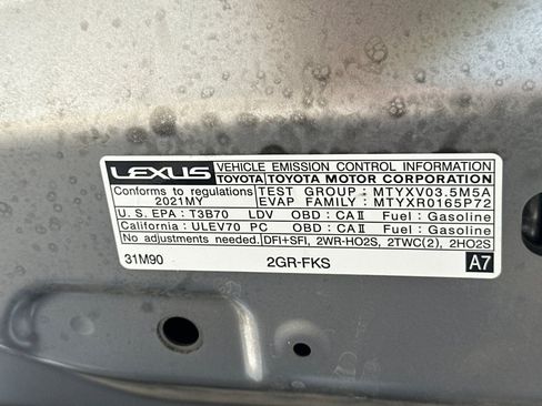 Used 2021 Lexus IS 350 F Sport w/ Dynamic Handling Package RWD image 29