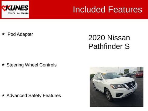 Used 2020 Nissan Pathfinder S FWD image 3
