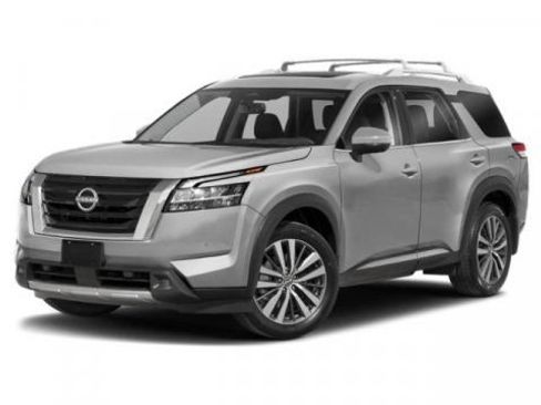 Used 2022 Nissan Pathfinder Platinum w/ Cargo Package FWD image 1
