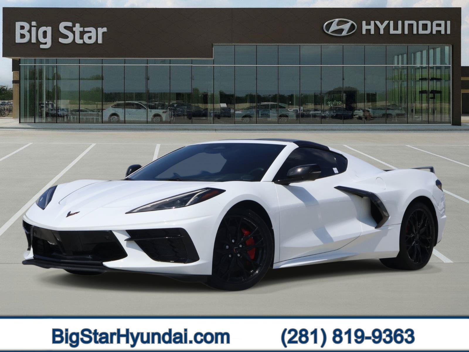 Used 2024 Chevrolet Corvette Stingray Premium Cpe w/ Z51 Performance Package RWD image 1