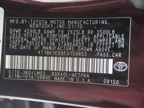 Used 2015 Toyota Avalon Limited w/ Technology Package FWD image 34