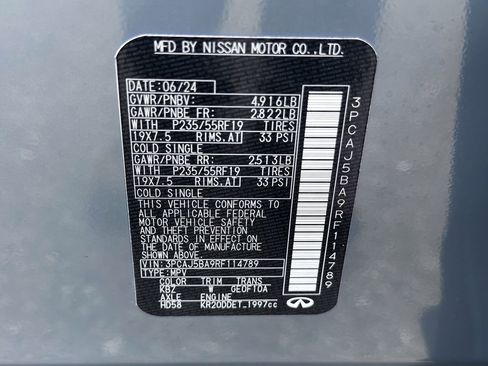 Certified 2024 INFINITI QX50 Luxe image 27