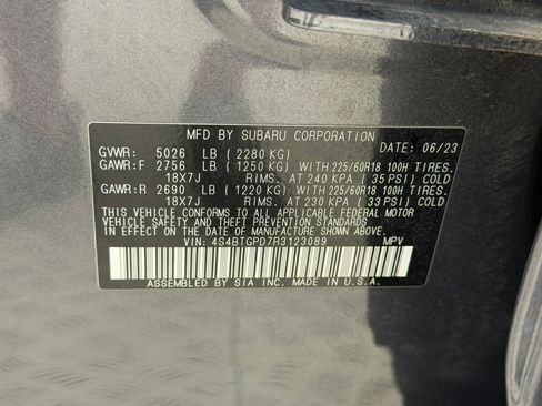 Used 2024 Subaru Outback Touring XT AWD/4WD image 24