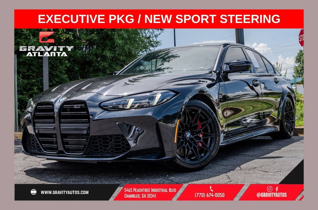 Used 2025 BMW M3 Competition w/ Executive Package RWD image 1