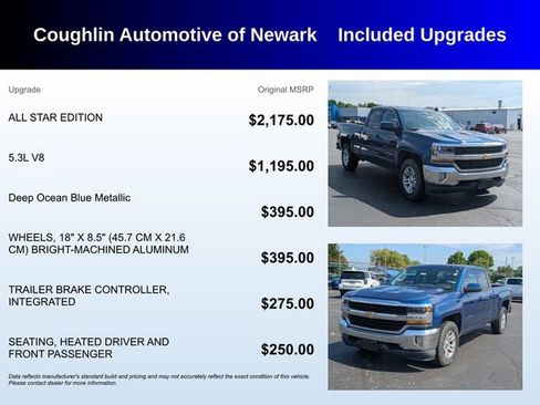 Used 2018 Chevrolet Silverado 1500 LT w/ All Star Edition AWD/4WD image 3