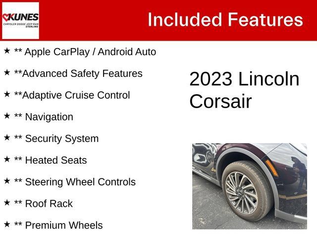 Used 2023 Lincoln Corsair Reserve w/ Equipment Group 201A AWD/4WD image 4