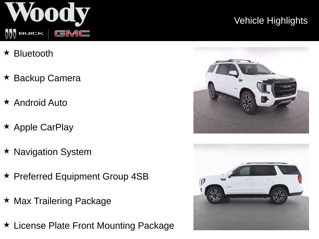 Used 2024 GMC Yukon XL AT4 w/ Max Trailering Package AWD/4WD image 3