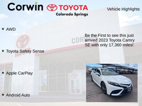 Used 2023 Toyota Camry SE image 4
