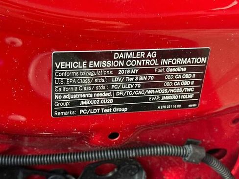 Certified 2018 Mercedes-Benz GLA 250 Red image 35