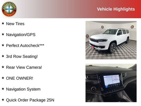 Used 2023 Jeep Wagoneer L Series III w/ Preferred Equipment Group image 2