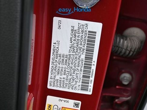 Used 2023 Honda Accord EX image 18