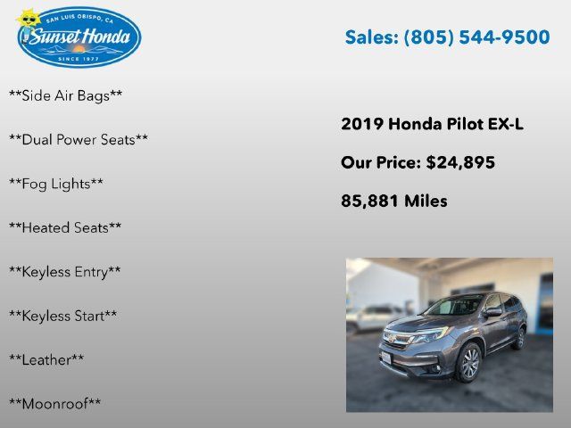 Used 2019 Honda Pilot EX-L image 8