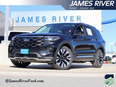 Certified 2025 Ford Explorer Platinum w/ LUX Leather Package