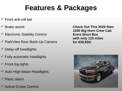 Used 2025 RAM 1500 Big Horn image 13