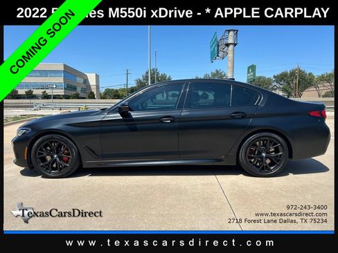 Used 2022 BMW M550i xDrive w/ Executive Package AWD/4WD image 2