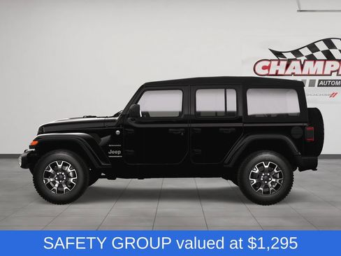 New 2024 Jeep Wrangler Sahara w/ Technology Group image 3