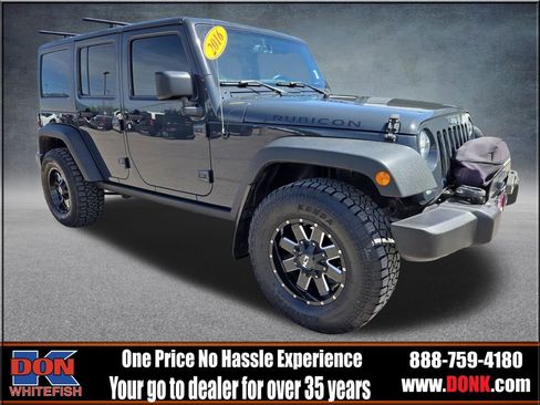 Used 2016 Jeep Wrangler Unlimited Rubicon w/ Connectivity Group AWD/4WD image 1