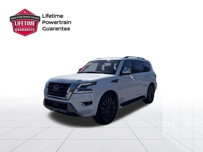 Used 2023 Nissan Armada Platinum w/ Captain's Chairs Package