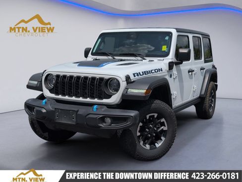 Used 2024 Jeep Wrangler Unlimited Rubicon 4xe AWD/4WD image 1