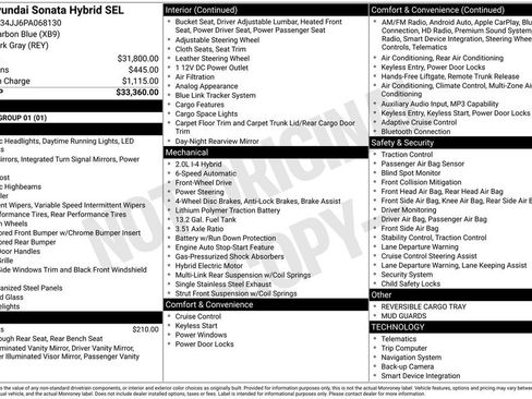 Used 2023 Hyundai Sonata SEL FWD image 5
