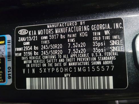 Used 2021 Kia Telluride S image 33