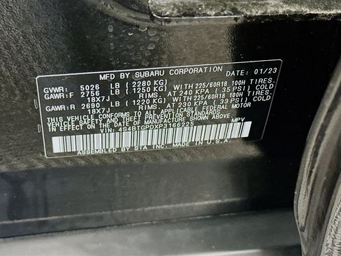Used 2023 Subaru Outback Touring XT AWD/4WD image 12