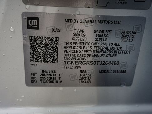 New 2026 Chevrolet Traverse LT w/ LPO, Floor Liner Package image 57