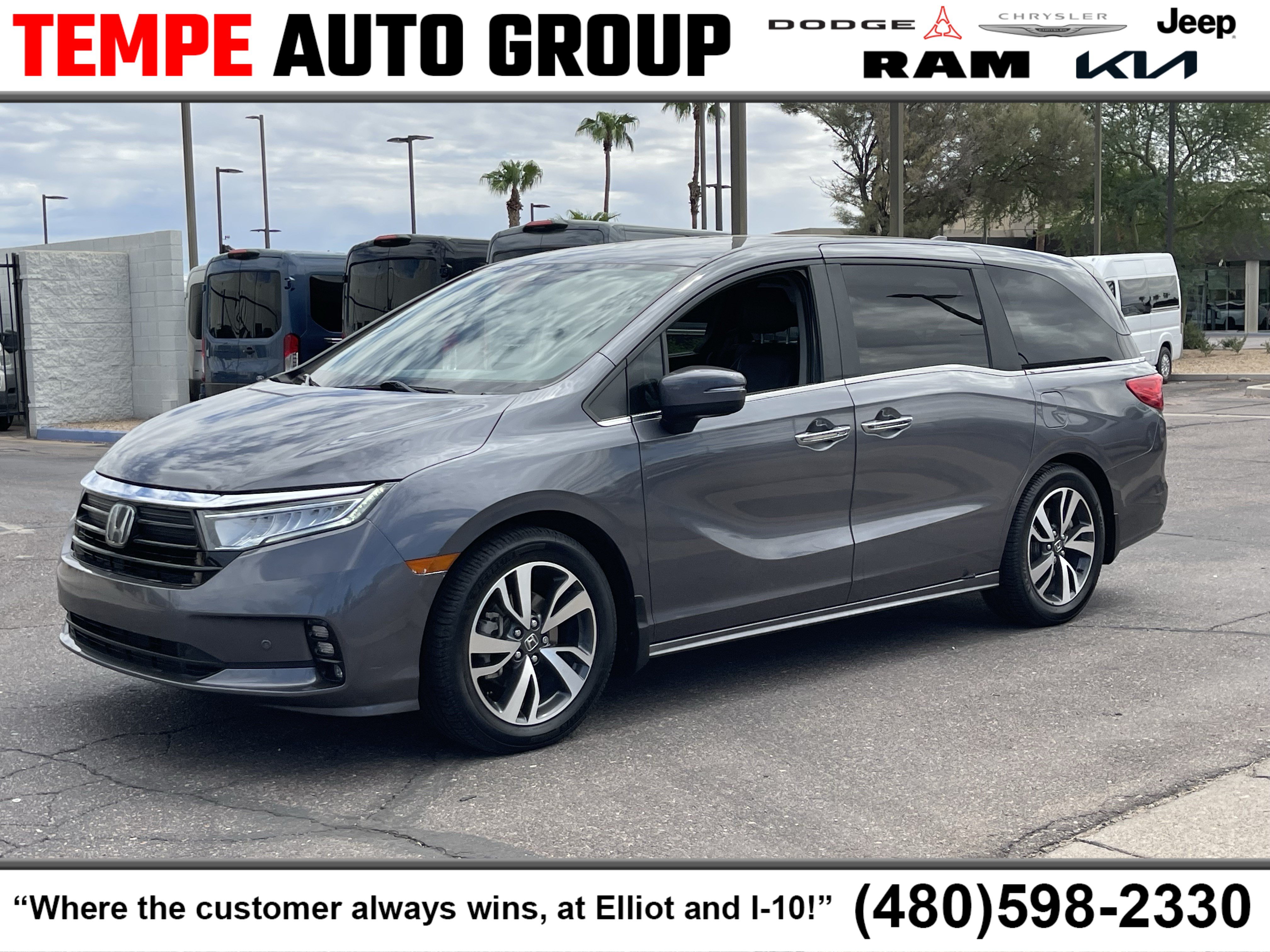 Used 2021 Honda Odyssey Touring image 1