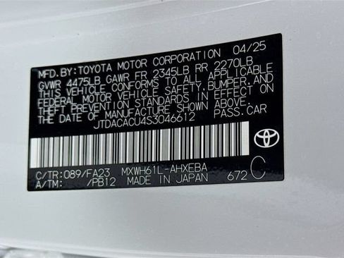 Certified 2025 Toyota Prius Plug-In Hybrid FWD image 29