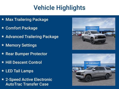 New 2026 Chevrolet Suburban RST w/ Comfort Package image 3