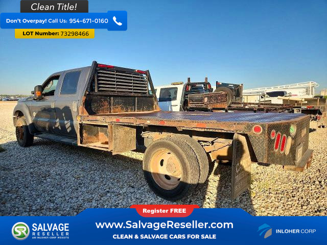 Used 2014 Ford F550 4x4 Crew Cab Super Duty w/ Power Equipment Group image 3