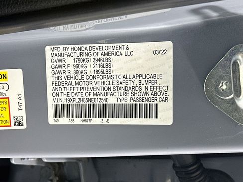 Used 2022 Honda Civic Sport image 12