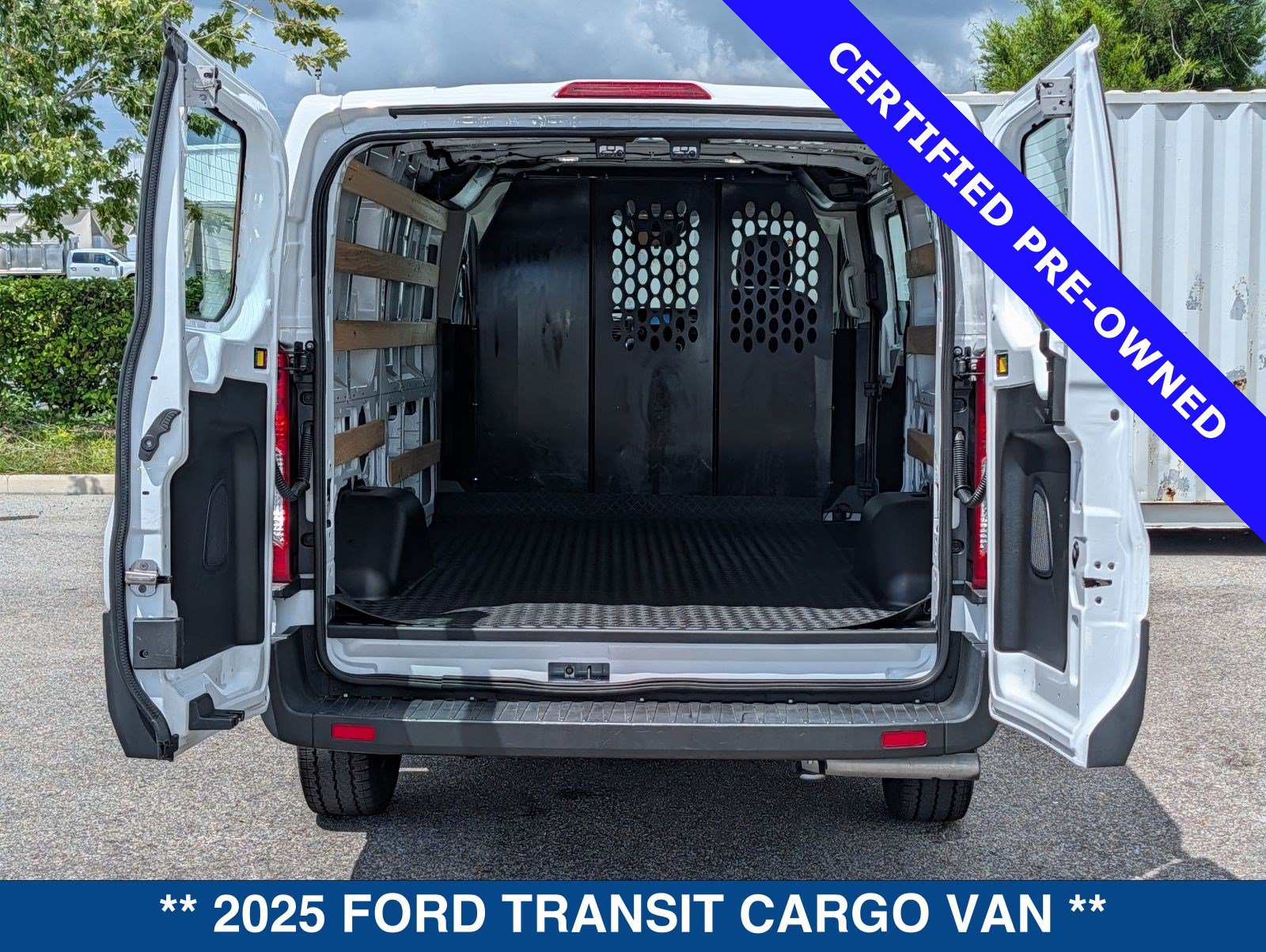 Certified 2025 Ford Transit 250 Low Roof w/ Exterior Upgrade Package RWD image 14